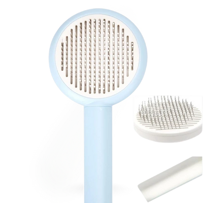 Anti-Knot Stainless Steel Pet Comb – Grooming Tool for Cats & Dogs