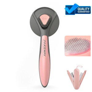 One-Key Pet Hair Removal Comb – Grooming Tool for Dogs & Cats