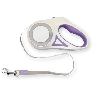 Luminous Retractable Dog Leash – 3m to 5m Night-Safe Lead