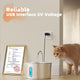 Reliable USB interface 5V voltage cat water fountain with official safety test report.