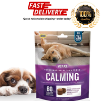 VetIQ Calming Support Chews for Dogs – 60 Soft Chews