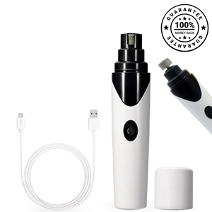 Rechargeable Electric Pet Nail Grinder – Gentle Nail Trimmer for Dogs & Cats