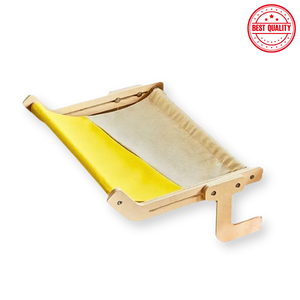 Hanging Cat Window Hammock – Bedside or Balcony Sunbathing Spot
