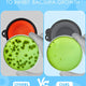 Petri dish lab test comparison demonstrating antibacterial silicone material inhibiting bacteria growth in dog bowl