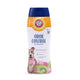 Front view of Arm & Hammer Kiwi Blossom Odor Control Pet Shampoo bottle with pH balanced dog formula badge.