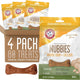 Arm and Hammer Nubbies dog dental treats peanut butter flavor 4 pack box with 80 total treats