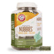 Arm and Hammer Nubbies mint flavor baking soda and calcium dog dental chews value size jar 62 count