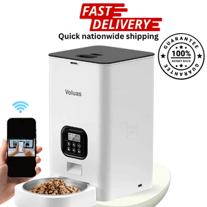 4 to 6 L Auto Feeder – Double Meal Smart Feeder for Timed Feeding