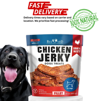 Chicken Jerky Dog Treats 1.5 Lb Human Grade Pet Snacks Grain Free