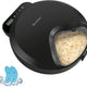 Bsemax black automatic pet feeder for wet food with ice packs and digital timer