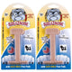 Two-pack of Bullibone small-to-medium nylon dog chews, vet recommended and USA made.