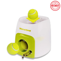 Smart Tennis Ball Dog Toy – Food Reward Machine