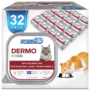 Actiwet Cat Dermo – 3.5oz (32 Pouches)
