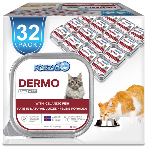 Actiwet Cat Dermo – 3.5oz (32 Pouches)