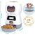 Elf automatic pet feeder with LCD control panel