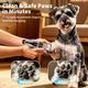 Gooad dog grooming clippers kit gold — cordless rechargeable pet hair trimmer for cleaning matted paw pad hair and preventing slips