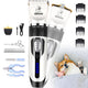 Gooad dog grooming clippers kit white — cordless rechargeable pet hair trimmer for thick coats and full-body styling
