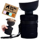 Gorilla Grip 2-in-1 portable pet water dispenser and bowl in black