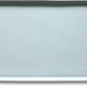 Battleship light gray silicone dog and cat bowl placemat featuring a decorative corner paw detail by Hoki Found.