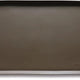 Coffee dark brown premium silicone pet food mat with debossed Hoki Found logo.