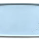 Frost off-white premium silicone pet food tray featuring signature corner paw detail.