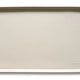 PapayaWhip light cream ivory silicone pet feeding mat with protective rim.