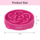 Product size chart for the large slow feeder dog bowl measuring 10.43 inches wide and 1.96 inches high.