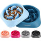 MateeyLife Slow Feeder Dog Bowls 2-Pack Anti-Choking Puzzle Dishes