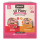 Merrick Lil Plates grain free small breed dog food Dinner Duo Pack with Itsy Bitsy Beef Stew and Petite Pot Pie flavors.