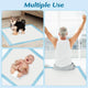 Multiple uses for disposable underpads including pet training, baby changing pad, and adult incontinence bed protection.