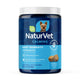 NaturVet Quiet Moments Calming Supplement for dogs, large 180 soft chews bacon and chicken flavor bottle.