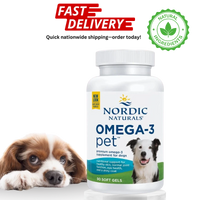 Nordic Naturals Omega-3 Pet – Soft Gels for Dogs (90 Ct)