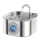 PawVortex 50 States Stainless Steel Pet Water Fountain – 3.2L Cat & Dog Fountain
