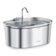 PawVortex 50 States Stainless Steel Pet Water Fountain – 3.2L Cat & Dog Fountain