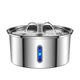 PawVortex 50 States Stainless Steel Pet Water Fountain – 3.2L Cat & Dog Fountain