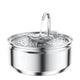 PawVortex 50 States Stainless Steel Pet Water Fountain – 3.2L Cat & Dog Fountain