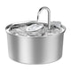 PawVortex 50 States Stainless Steel Pet Water Fountain – 3.2L Cat & Dog Fountain