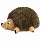 Outward Hound hedgehog plush dog toy, isolated on a white background.