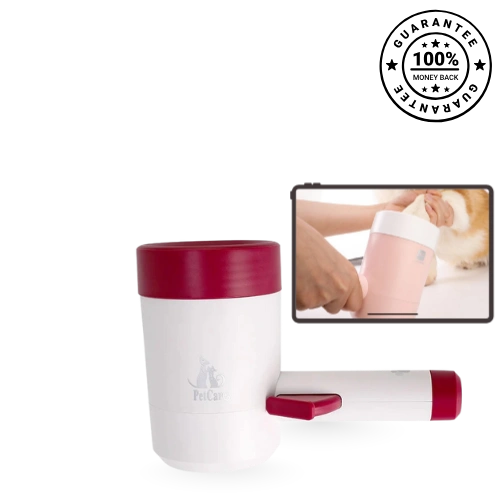 paw washing cup