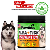 Flea and Tick Prevention for Dogs Chewables   Natural Dog Flea and