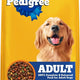 Front view of a 3.5lb bag of Pedigree Adult Dry Dog Food, Roasted Chicken and Vegetable Flavor.