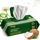 Petazy Chamomile scented hypoallergenic pet wipes 100 soft and gentle wipes for full body dog and cat cleaning with natural aloe vera.