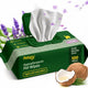 Petazy Lavender scented hypoallergenic pet wipes 100-count single pack for full body grooming, formulated with coconut oil and aloe vera to fight dirt and odors.