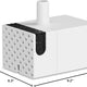 Technical diagram showing the 6.5 by 6.3 by 9.2 inch dimensions of the PETLIBRO water pump.
