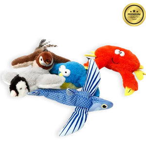 Electric Flapping Bird Cat Toy – Motion-Activated Plush Toy
