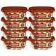 Stacked eight pack of Rachael Ray Nutrish Hearty Beef Stew premium wet dog food for adult dogs.