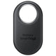 Front view of the Samsung Galaxy SmartTag2 in Black with a sleek matte finish.