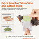 Extra silvervine and catnip blend pouch insertion into sparrow cat toy
