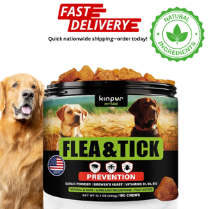Flea and Tick Prevention Chewable for Dogs No Collars Needed