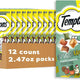 Wholesale 12 count box of Temptations ShakeUps Clucky Carnival cat treats, 2.47oz individual packs.